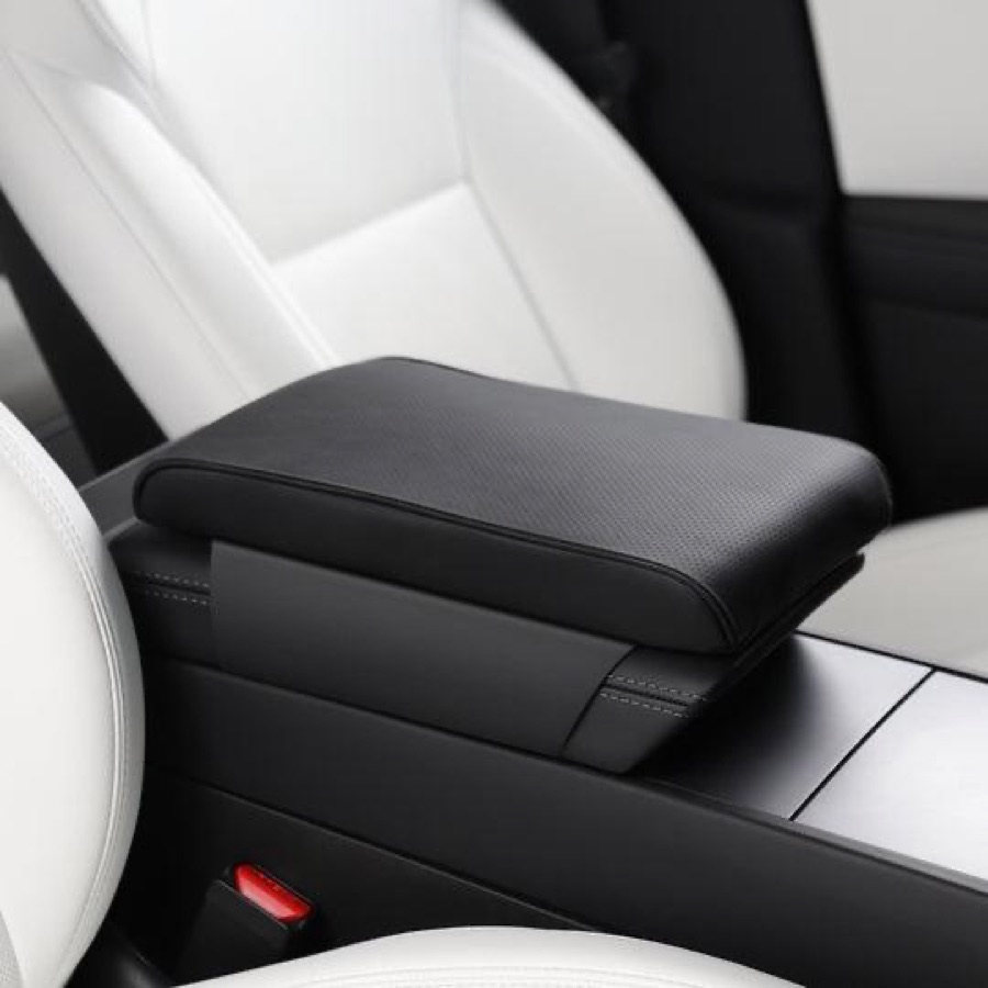 Leather Armrest Support Cushion for Tesla Model Y/Model 3/Model S/Model X