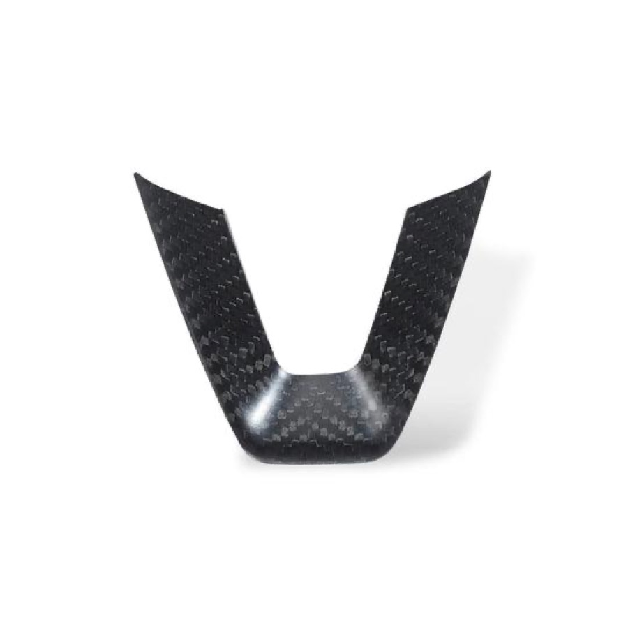 Real Carbon Fiber Steering Wheel Cover for Model 3 Highland/Model Y Juniper