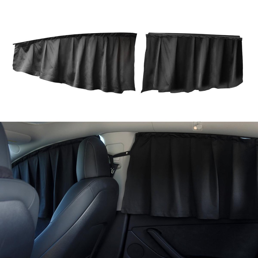 Side Window Sunshade Curtain for Tesla Model 3 & Model Y